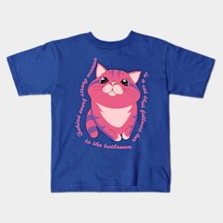 Curious Cat Kids T-Shirt